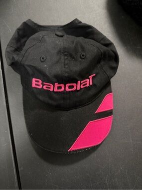 Babolat Women's Black and Pink Performance Tennis Cap